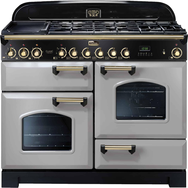 Falcon Classic Deluxe 110 gas - Royal pearl/mässing