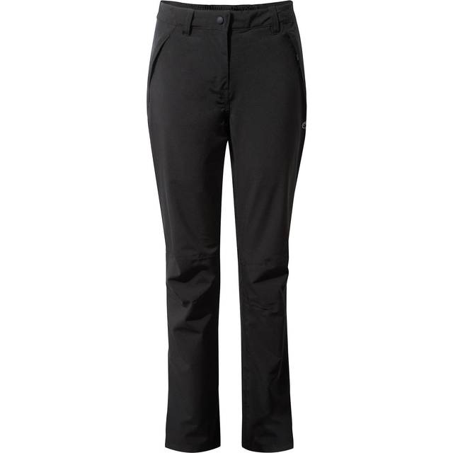 (12 UK L, Black) Craghoppers Womens/Ladies Airedale Trousers