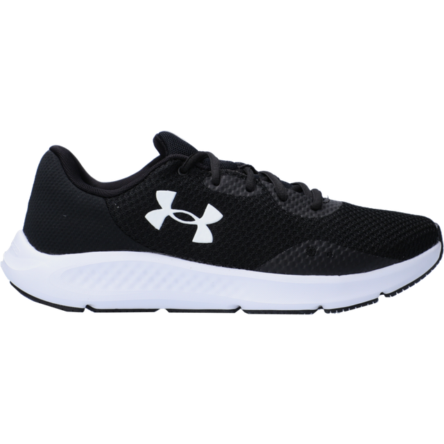 Under Armour UA Charged Pursuit 3, Sneaker, herr, Black/Black/White, 47 EU