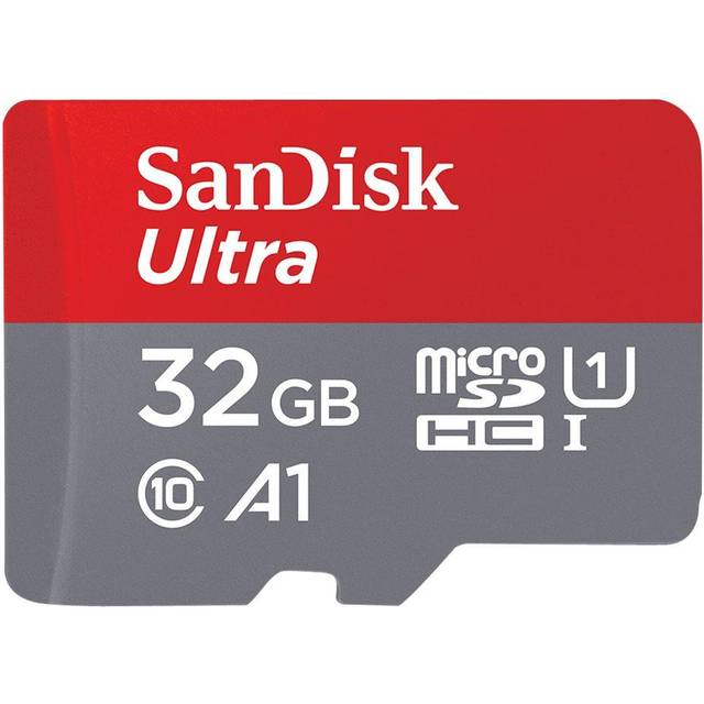 Minneskort SanDisk Ultra MicroSDHC 32GB - 120MB/s, Class 10, UHS-1