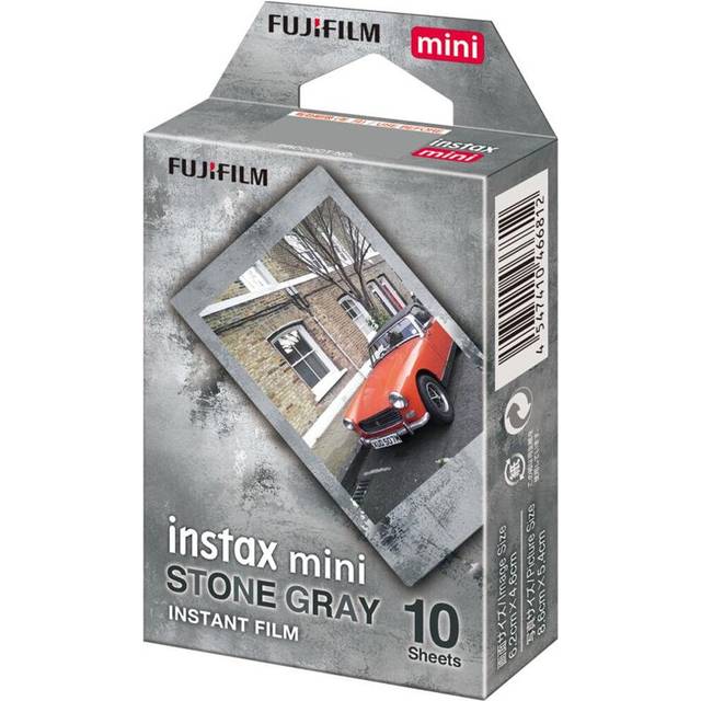 instax mini film 10 shot, Stone Gray border
