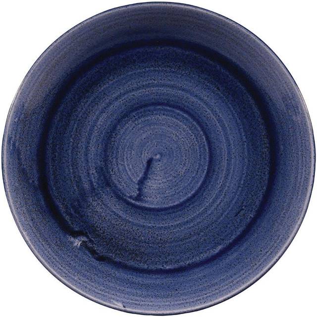 Churchill Stonecast Patina Coupe Plates Cobalt 260mm (Pack of 12)