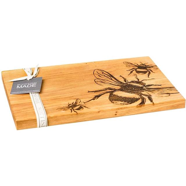 Selbrae House Oak Serving Board 30Cm - Bee, Brown