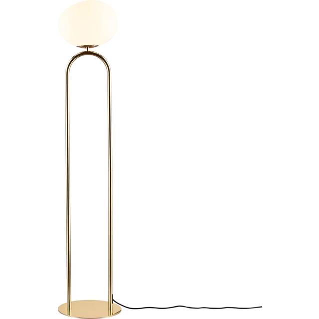 Design For The People Shapes golvlampa 135 cm Mässing - Guldfärgad