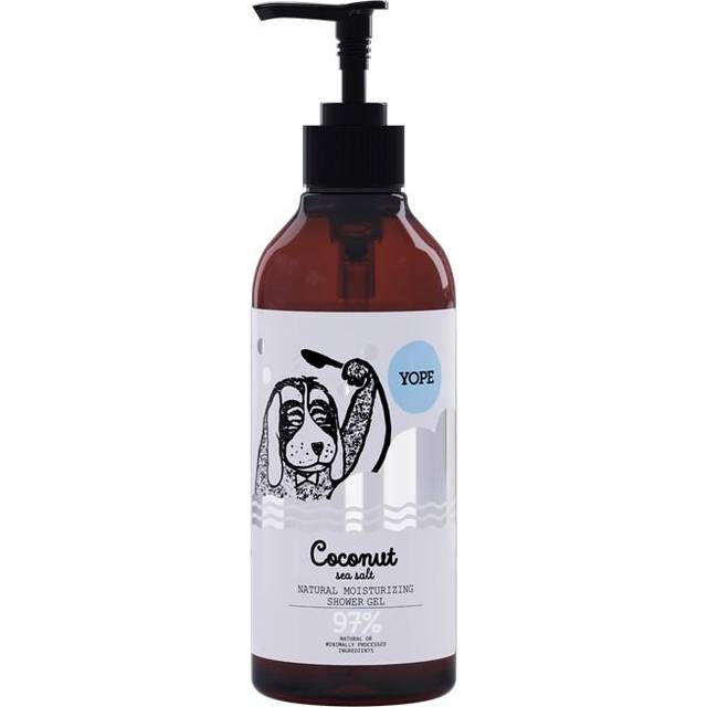 Yope Natural Shower Gel Coconut & Sea Salt 400ml