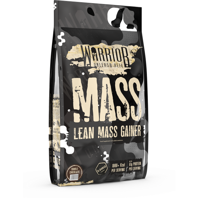 Lean Mass Gainer - 5kg (BBE April 2025) - Double Chocolate - Warrior Mass