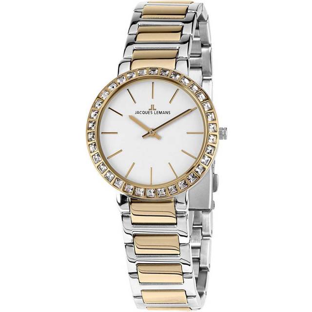 Jacques Lemans Milano Two Tone Women's Watch, Gold