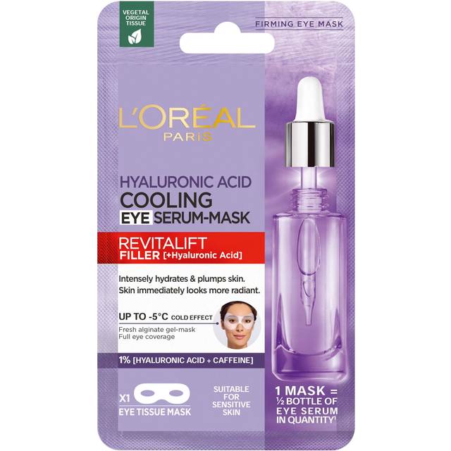 L'Oréal Paris Revitalift Filler Eye Mask Hyaluronic Cooling Eye Serum-Mask