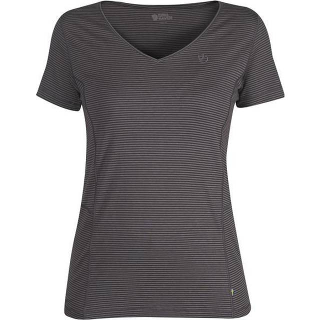 FJÄLLRÄVEN Dam Abisko Cool T-shirt mörkgrå Small