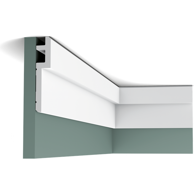 Orac Decor C395 MODERN STEPS Cornice moulding for indirect lighting 2 m