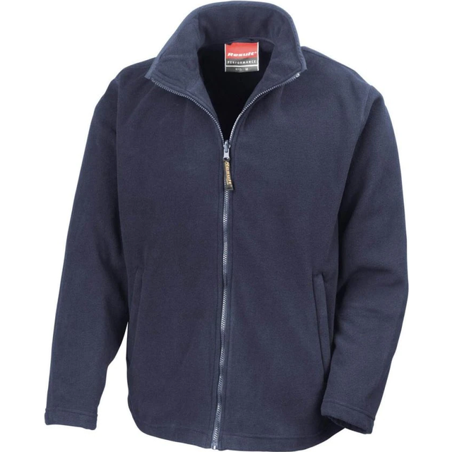 Resultat Herr High Grade Microfleece Horizon duschtät andasjacka L marinblå färg