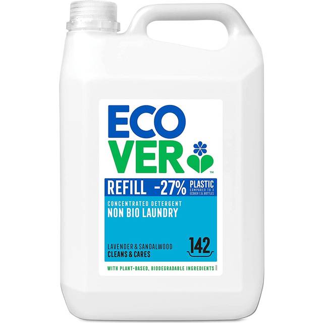Ecover Lavender & Sandalwood Concentrated Detergent Non Bio Laundry Refill 5L