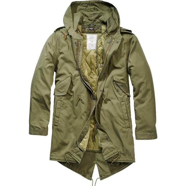 Brandit M51 US Parka, textile jacket , color: Olive , size: L