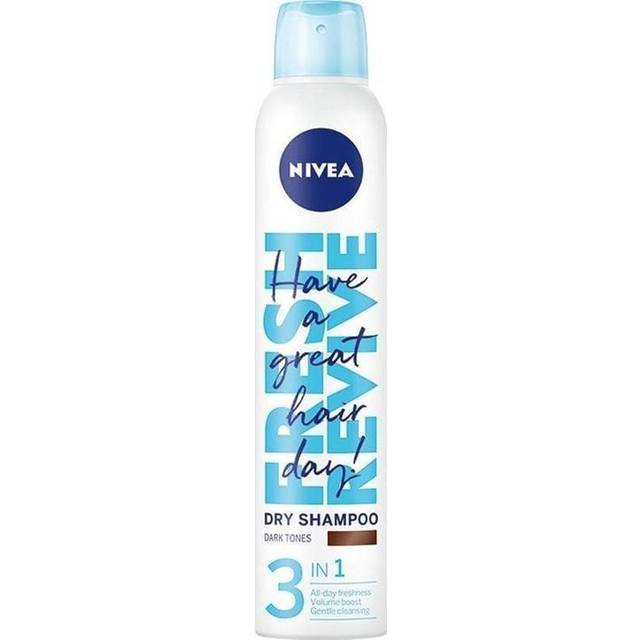 Nivea Fresh Revive Dry Shampoo for Hair 3in1 Dark 200ml