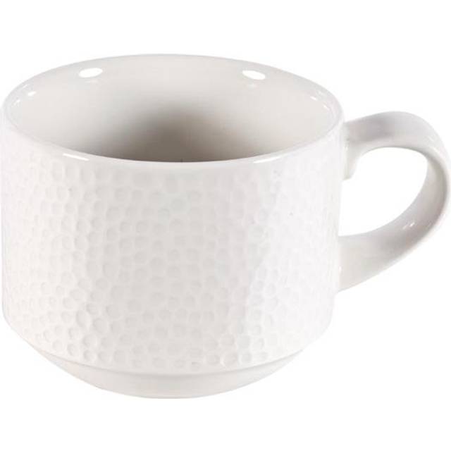 Churchill Isla Stacking Cup White 220ml 8oz (Pack of 12)