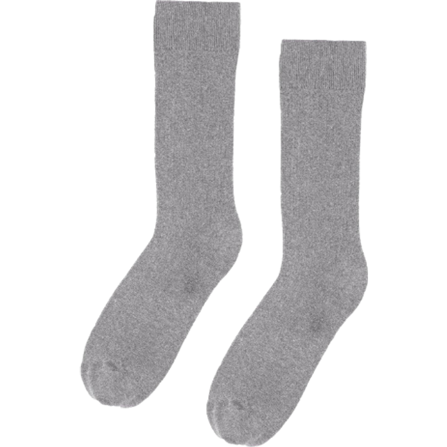Socks Colorful Standard Classic Organic heather grey - Gris