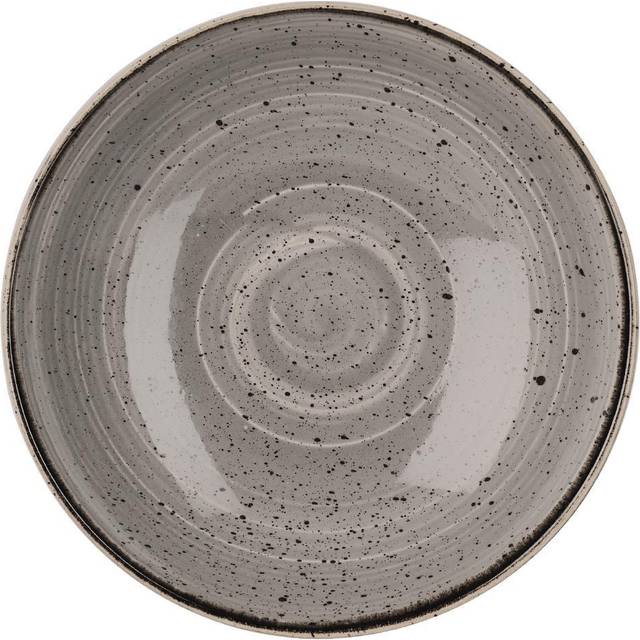 Churchill Stonecast Round Coupe Bowl Peppercorn Grey 184mm (Pack of 12)