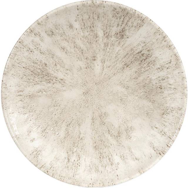 Churchill Studio Prints Stone Coupe Plates Agate Grey 165mm (Pack of 12)