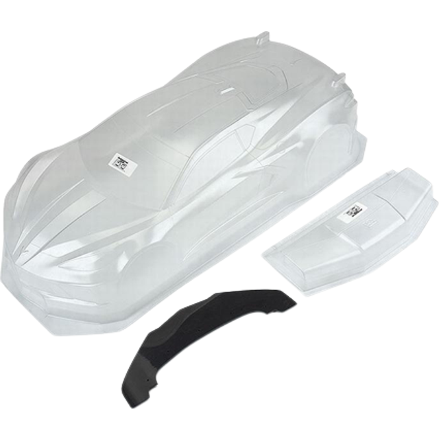1/7 Chevrolet Corvette C8 Clear Body: ARRMA Felony & Infract - G-PRM1577-00