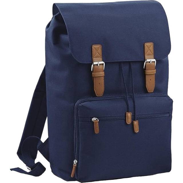 Bagbase Vintage Laptop Backpack BG613 French Navy One Size Colour: Fre