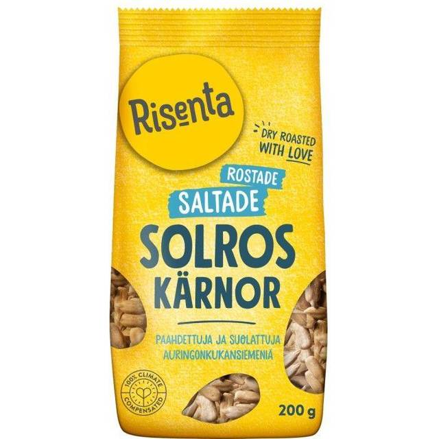 Risenta Solroskärnor Rostade & Saltade 200 g
