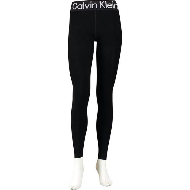 Calvin Klein Womens 00 Black Retro Leggings M - 00 black