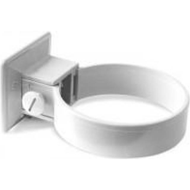 Plastmo plastrørholder 2stk/pk Ø75 hvid 7827340
