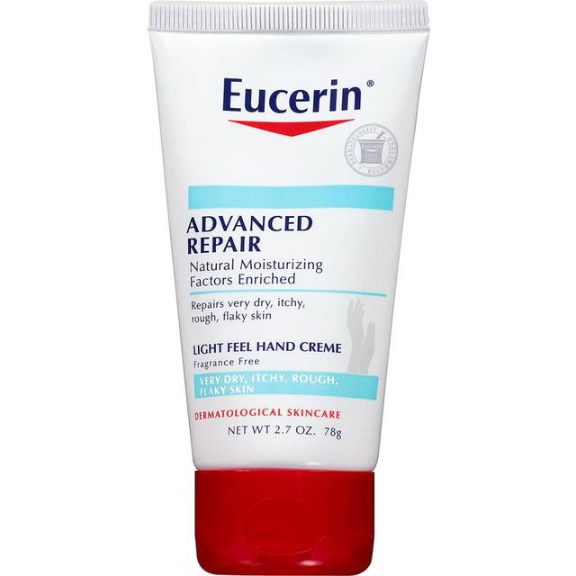 Eucerin Advanced Repair Light Feel Hand Creme Fragrance Free 2.7 oz