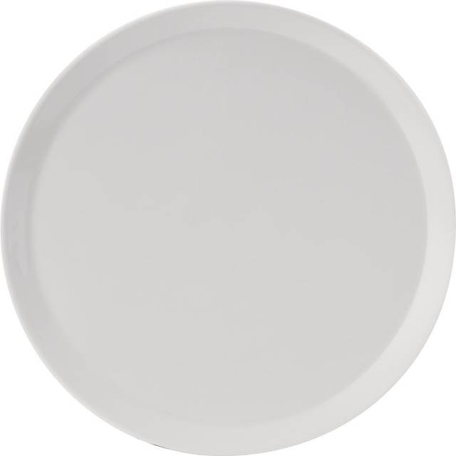Utopia Plain White Porcelain Pizza Plate 12.5" (1 x 6)