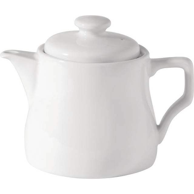 Utopia Titan Teapots White 460ml (Pack of 6)