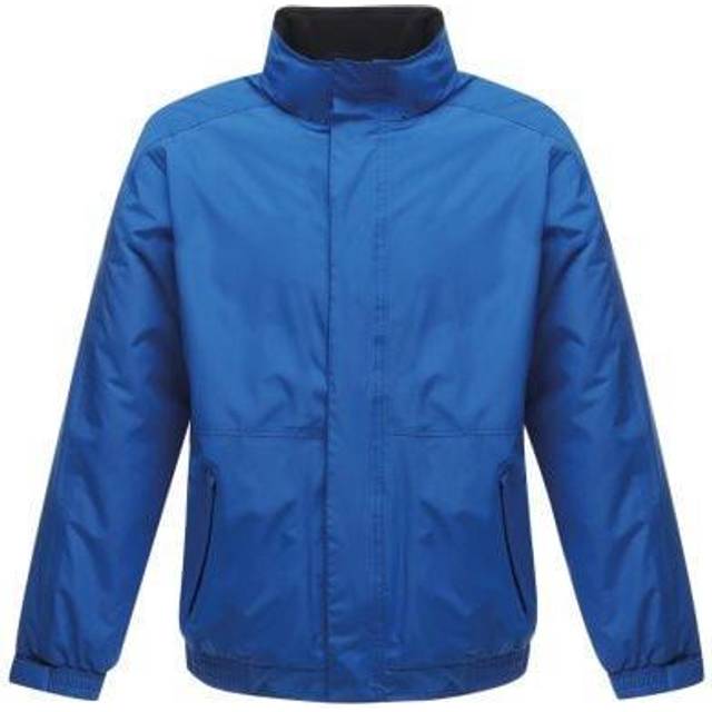 (4XL, Royal Blue/Navy) Regatta Dover Waterproof Windproof Jacket (Thermo-Guard Insulation)