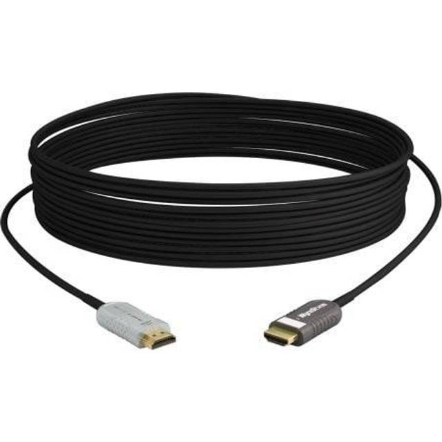 WyreStorm CAB-HAOC-20 HDMI cable 20 m HDMI Type A (Standard) Black White