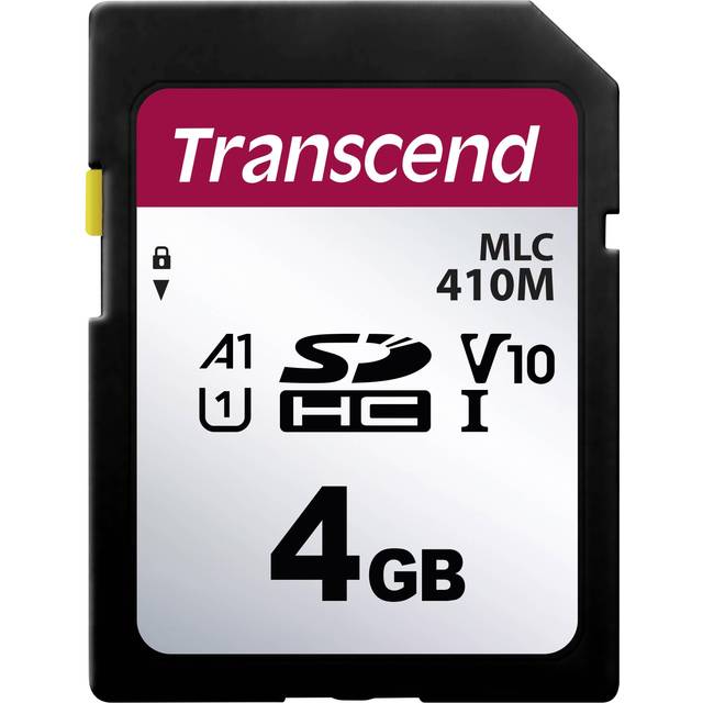 Transcend TS4GSDC410M SD-Kort 4 GB Class 10 UHS-I