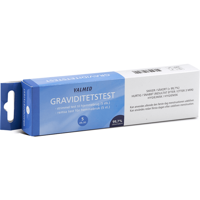 ValMed Graviditetstest Strimmel - 5 st