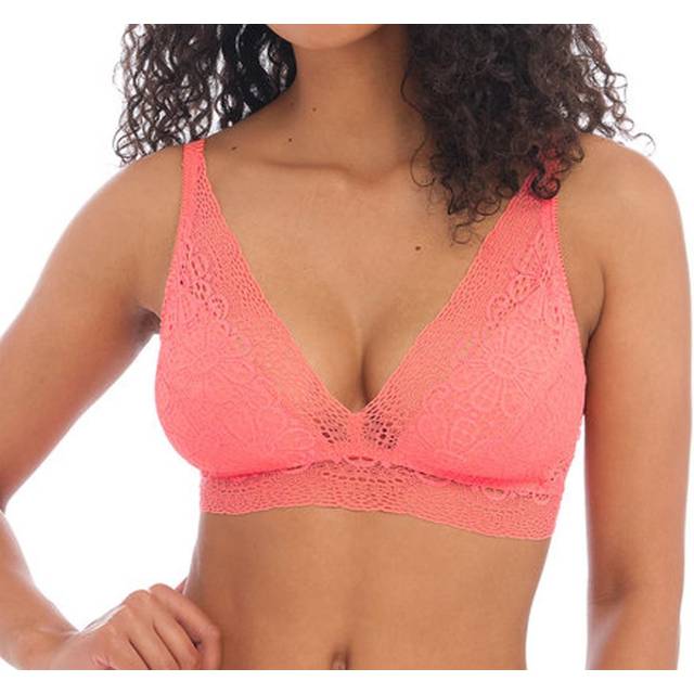 Freya Womens Erin Bralette - Pink Nylon - Size X-Small