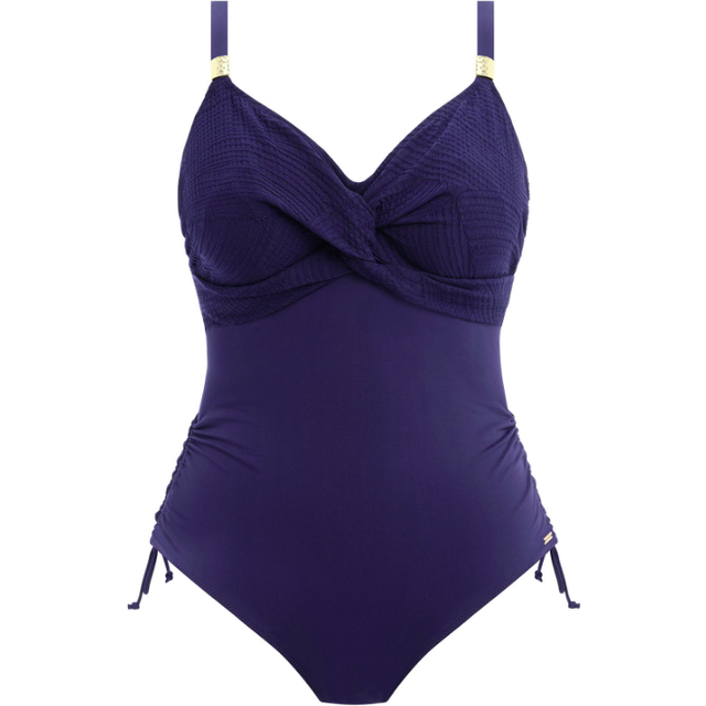 FANTASIE Ottawa Uw Twist Front Swimsuit With Adjustable Leg |Blå |H x 75