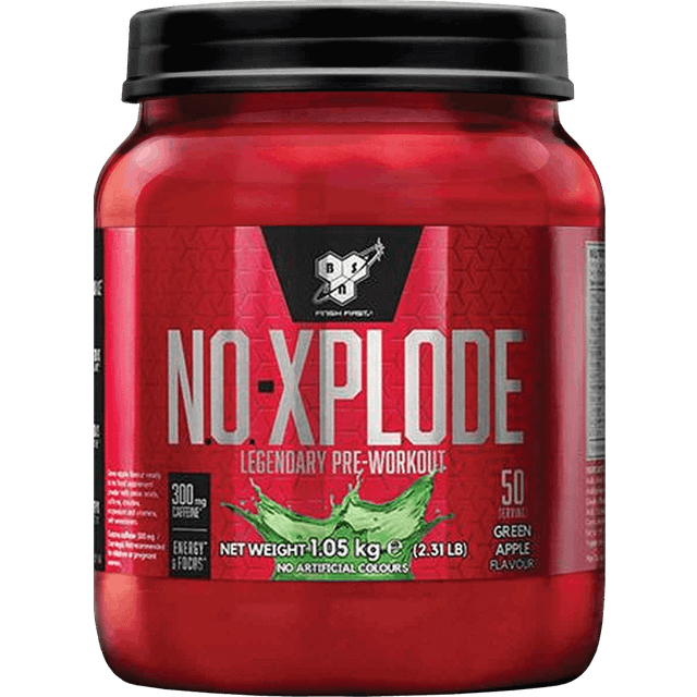 BSN - NO Xplode, Green Apple - 1000g
