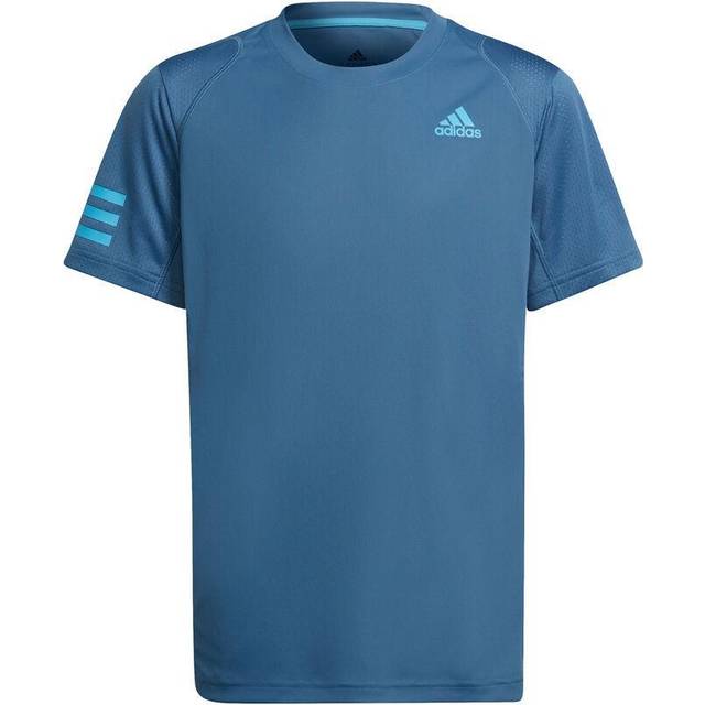 Adidas Boys Club 3-Stripe T-shirt Altered Blue/Sky Rush