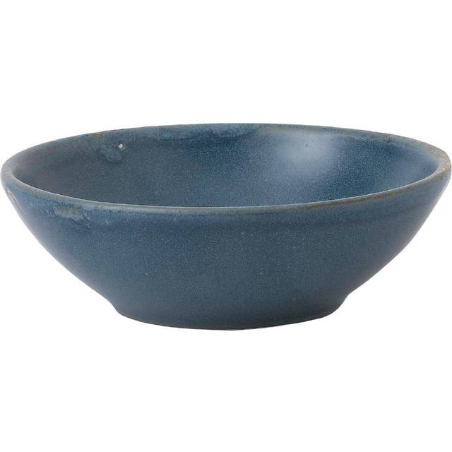 Churchill Super Vitrified Nourish Oslo Contour Shallow Bowl Blue 130mm (Pack of 12)