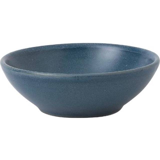 Churchill Nourish Oslo Contour Shallow Bowl Blue 116mm (Pack of 12)