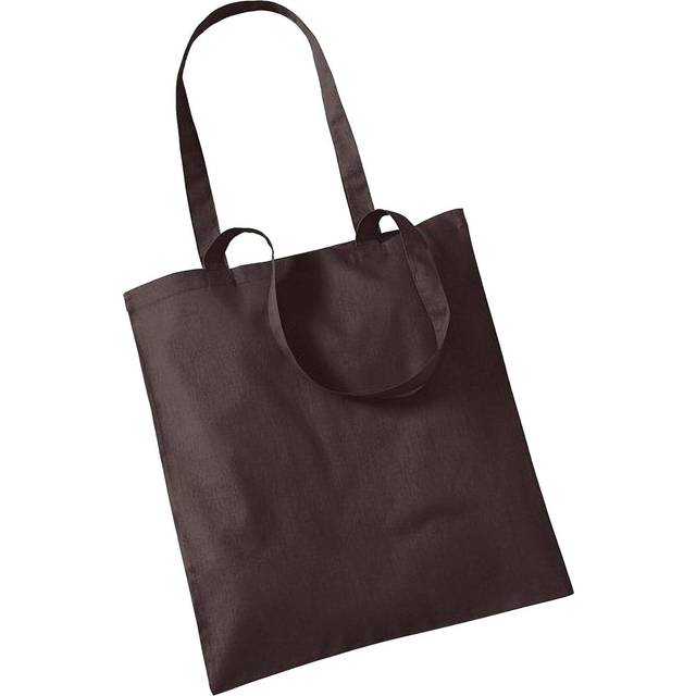 (One Size, Chocolate) Westford Mill Promo Bag For Life - 10 Litres (Pack of 2)
