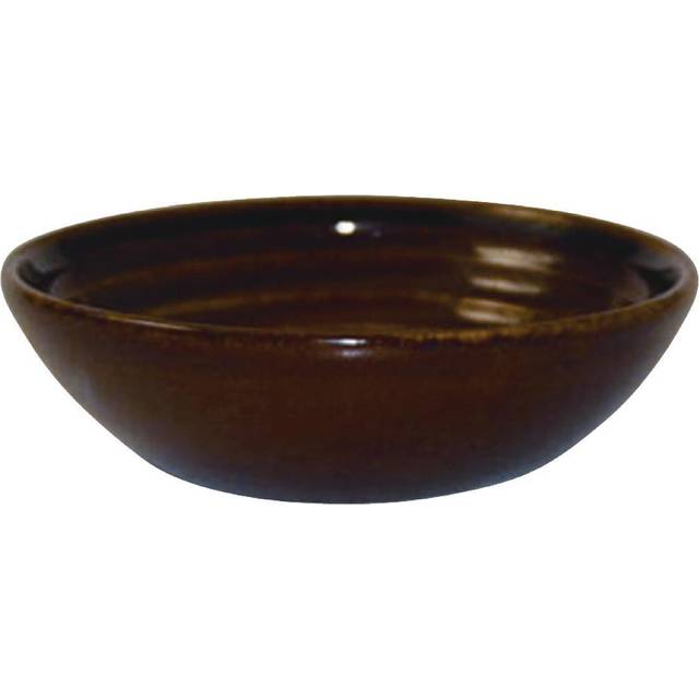 Churchill Bit on the Side White Ripple Dip Dishes 113mm (Pack of 12)