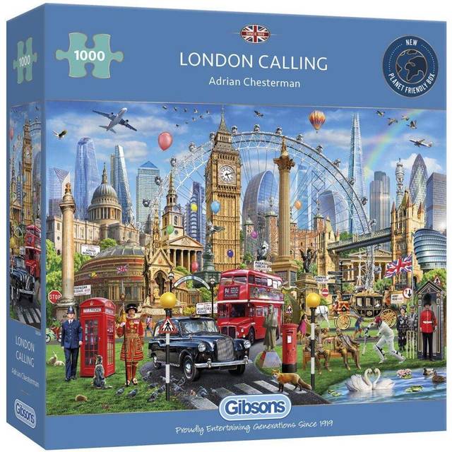 Gibsons London Calling 1000 Piece Puzzle In Multi