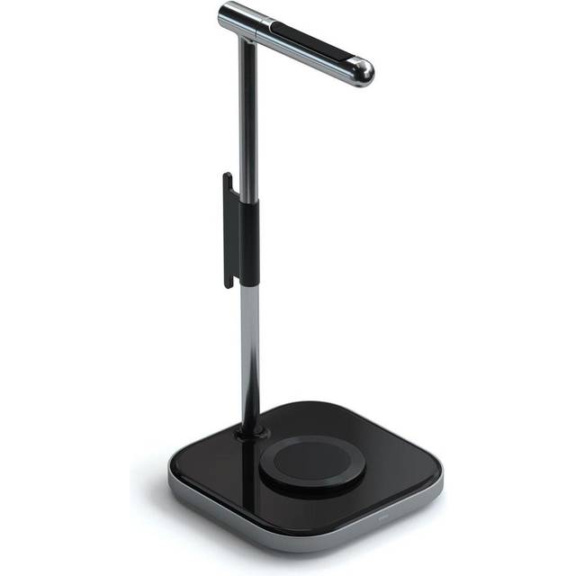 Satechi 2-i-1 hörlursställ / laddare för iPhone 13/AirPods Pro