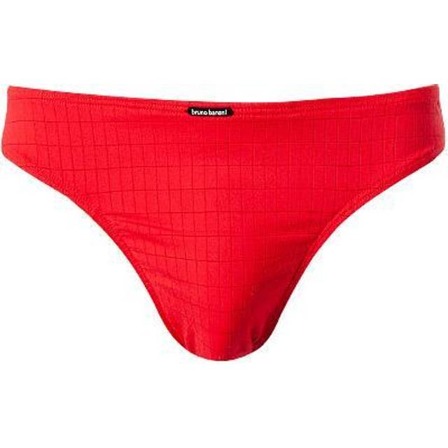 Bruno Banani Tangas för män, Röd (röd rutig 1070), M