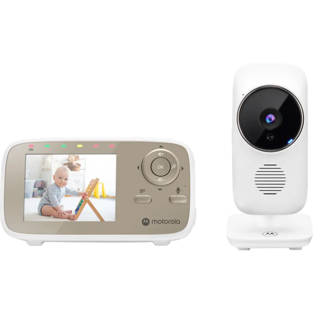 Motorola VM483 Video Baby Monitor - Babyalarm med kamera - Techii.dk