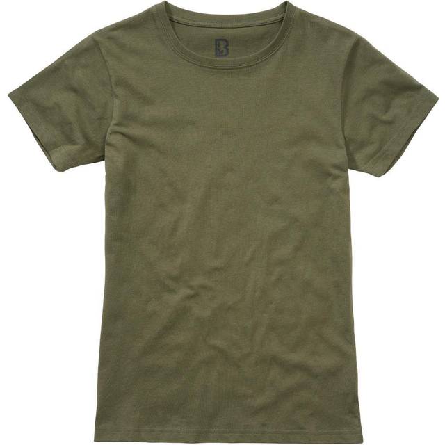 Brandit T-Shirt Damer grøn XL