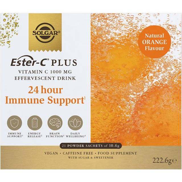 Solgar Ester-C Plus 24 Hour Immune Support 21 Powder Sachets