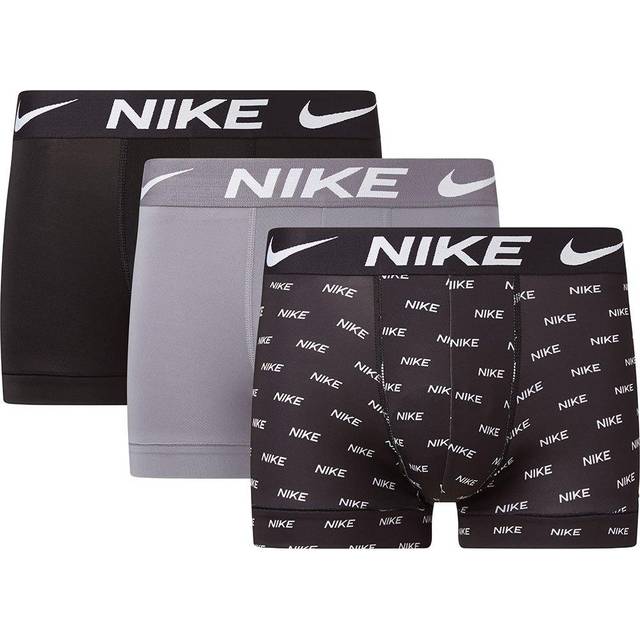 Nike Dri-FIT Essential Micro Trunk Boxer Shorts 3 Pack Men black