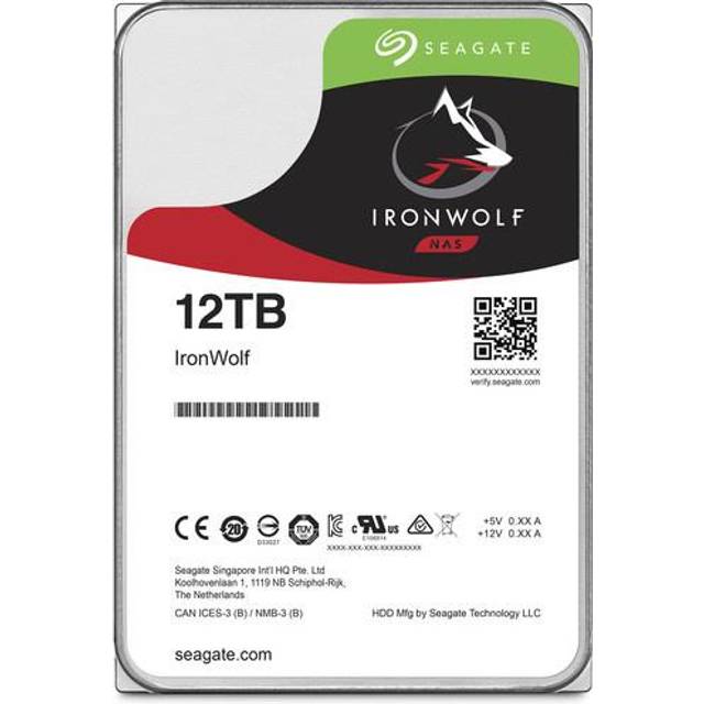 Seagate IronWolf 12TB 3,5p NAS HDD SP